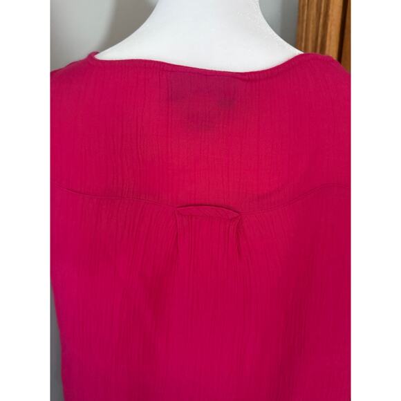 Vintage Sportables 100% Rayon Tank Top Size Small - Picture 5 of 7